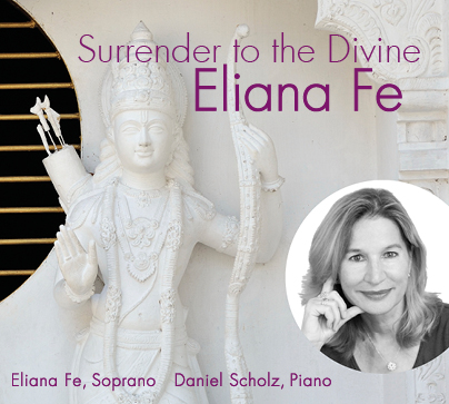 Cover image of the CD 'Surrender to the Divine' by Eliana Fe